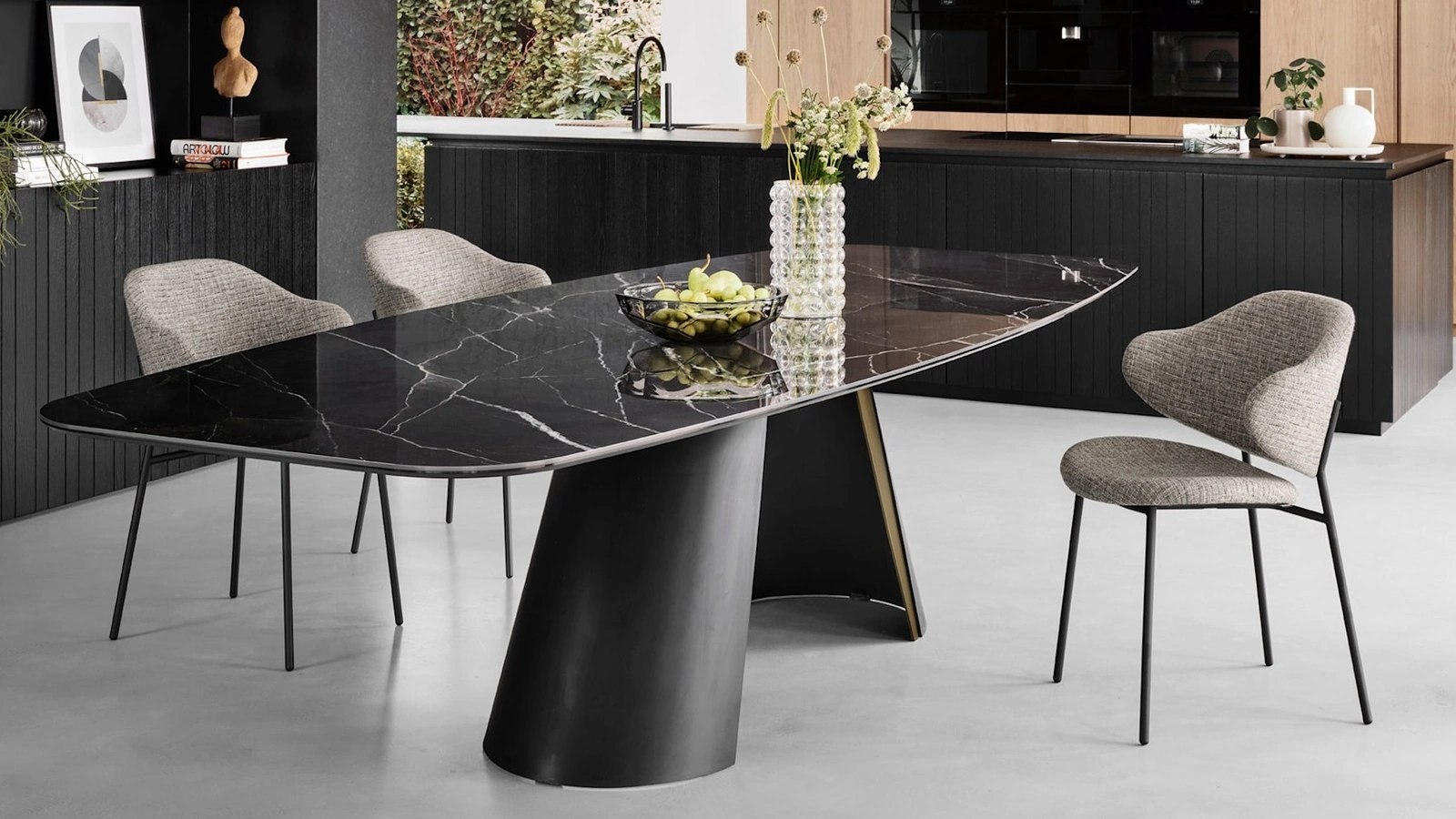 Holly fabric chair by Calligaris