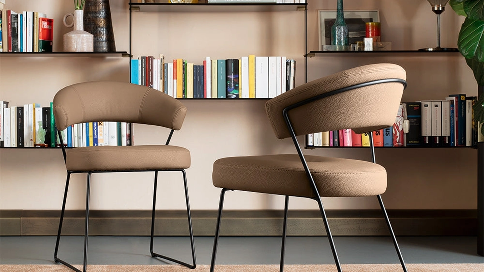 Eco-leather chair 