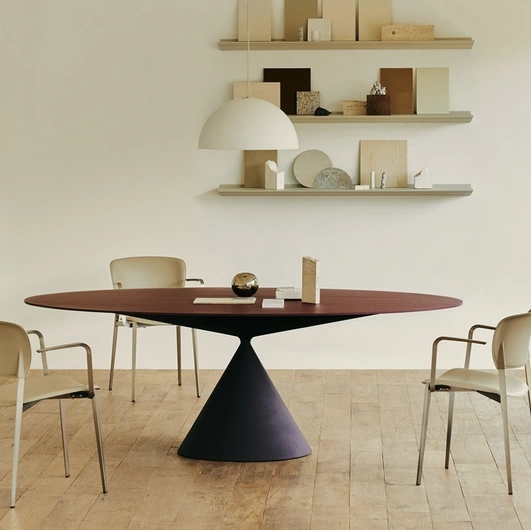Ply stackable chair by Desalto