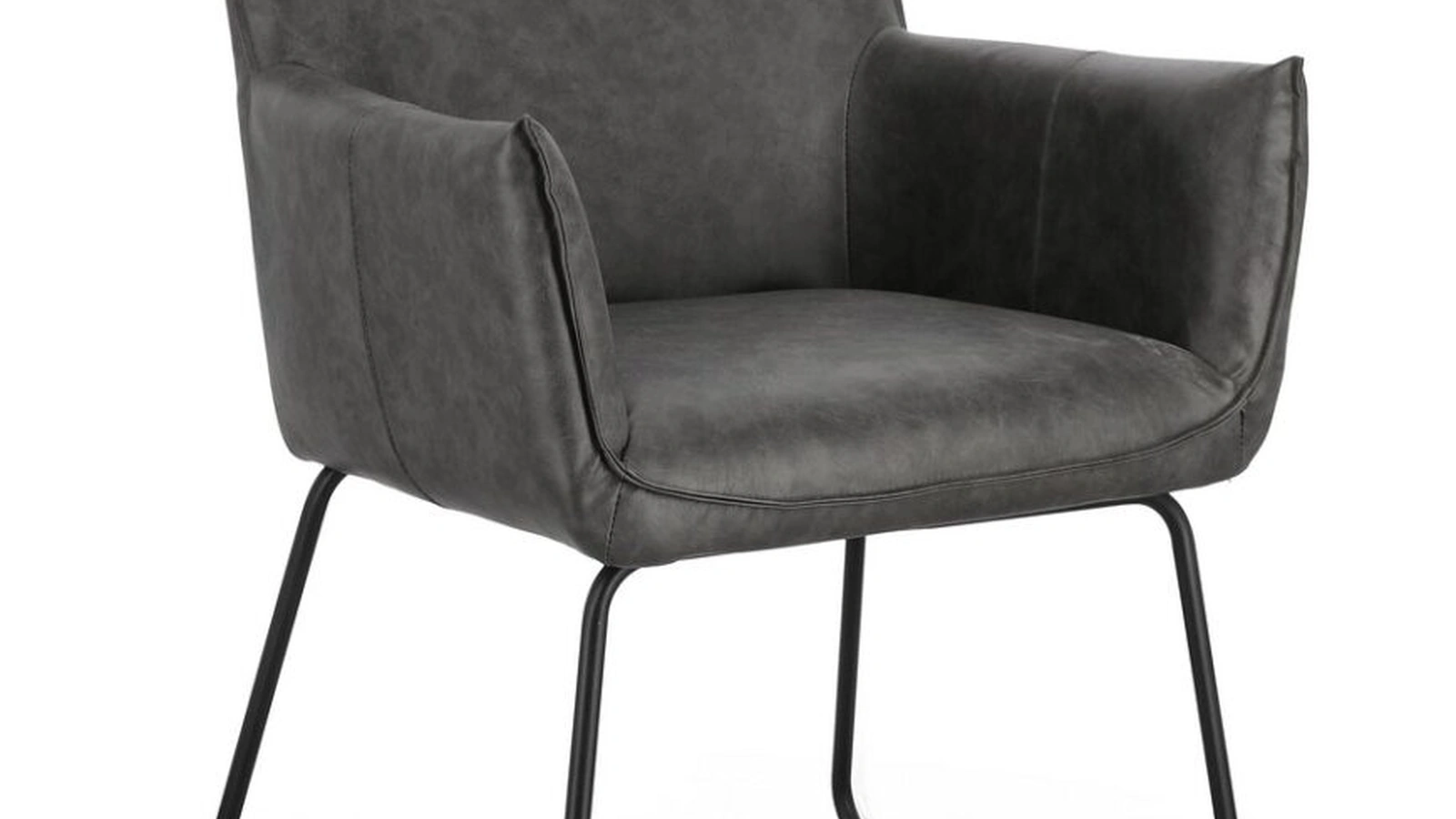 Evelyn chair in leather by Bizzotto