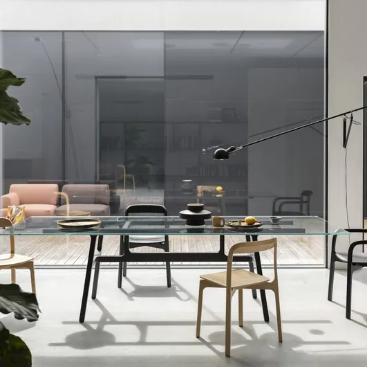 Stackable Chair Contorna by Kristalia