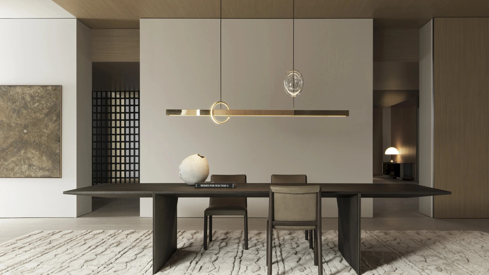 Janet leather chair by Molteni & C