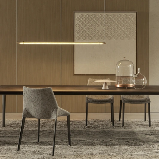 Outline fabric chair by Molteni & C