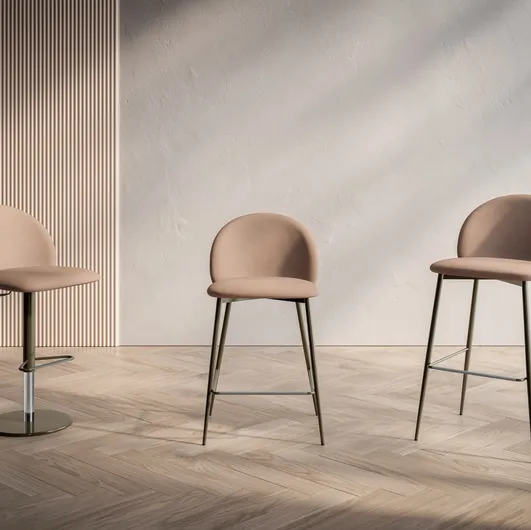 Rebecca stool by Bontempi