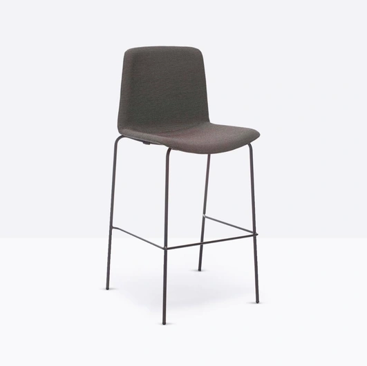 Tweet fabric stool by Pedrali