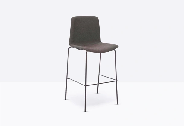 Tweet fabric stool by Pedrali