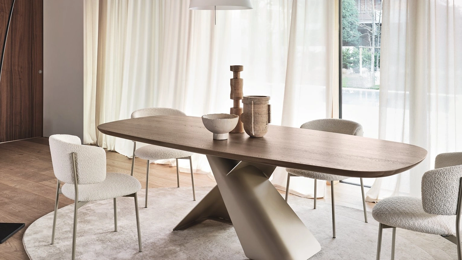 Axiom Table Calligaris Wood