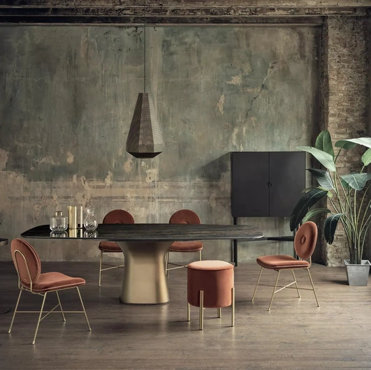Table in SuperMarmo Podium by Bontempi