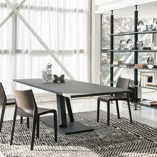 Element table in concrete material by Desalto.