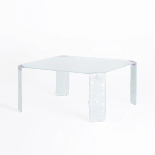 Opalia table by Glas Italia