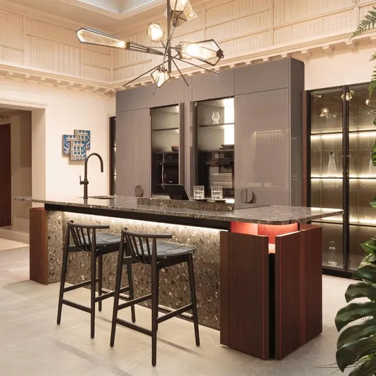 Modern Kitchen with Island 1935 by Scic