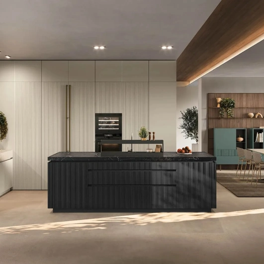 Modern Kitchen with island Color Trend 01 by Stosa
