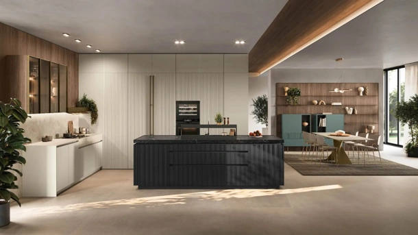 Modern Kitchen with island Color Trend 01 by Stosa