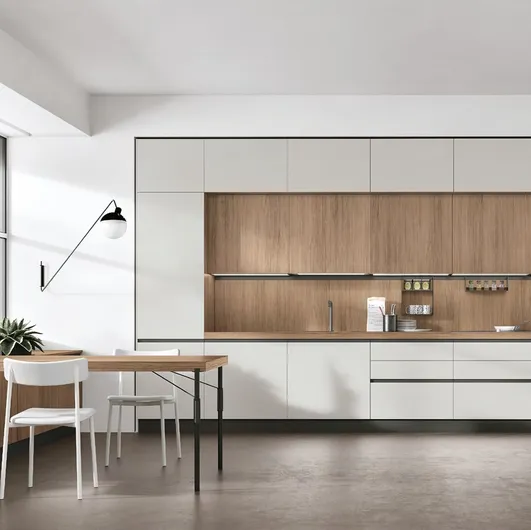 Modern Infinity Linear Kitchen by Stosa, Model 05