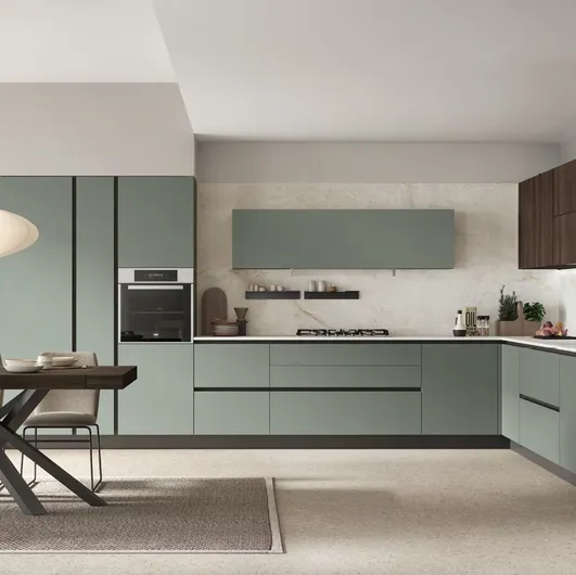 Modern kitchen Infinity Modern 07 by Stosa.