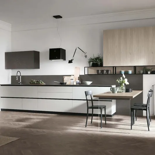 Modern kitchen Metropolis 06 by Stosa.