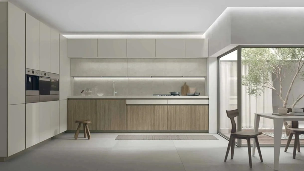 Aliant 08 Modern Corner Kitchen by Stosa