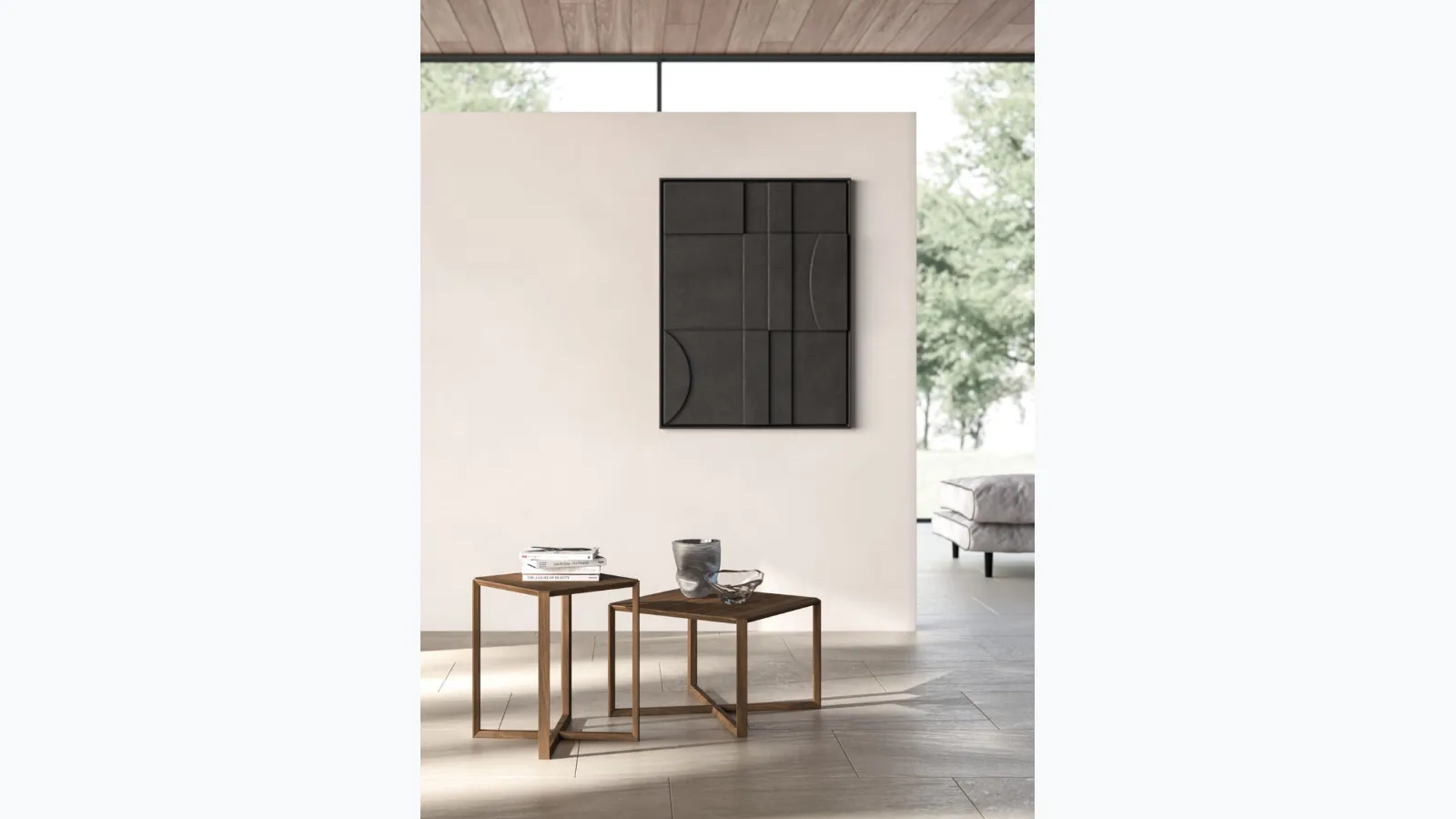 Square Agatea coffee table by Orme.