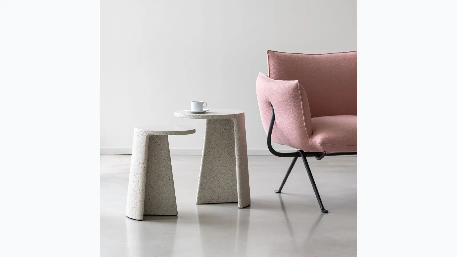 Magis Anchor Concrete Side Tables