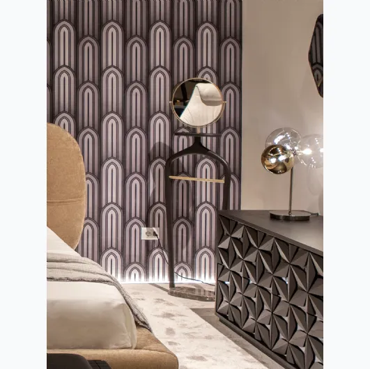 Callisto Coat Stand Valet with mirror by Tonin Casa