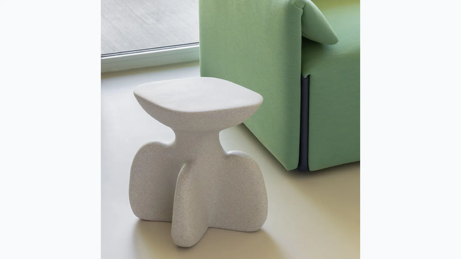Archeo polyethylene side tables by Magis