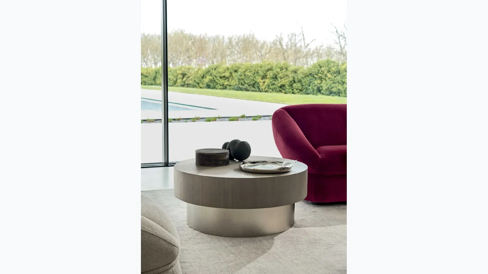 Wooden coffee table Babel by Ditre Italia