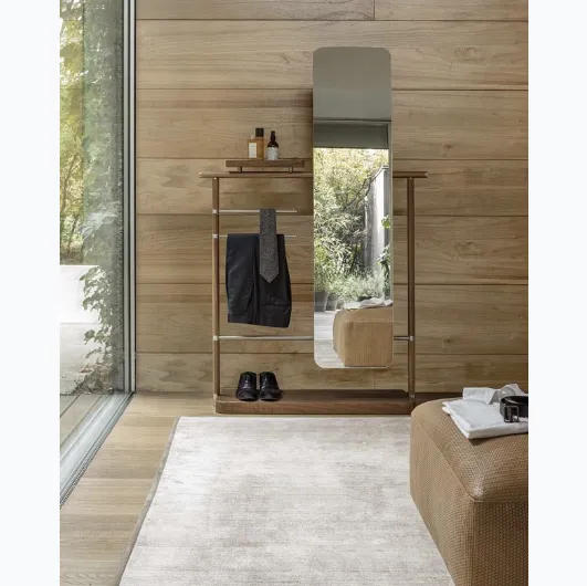 Ben coat hanger mirror by Alivar