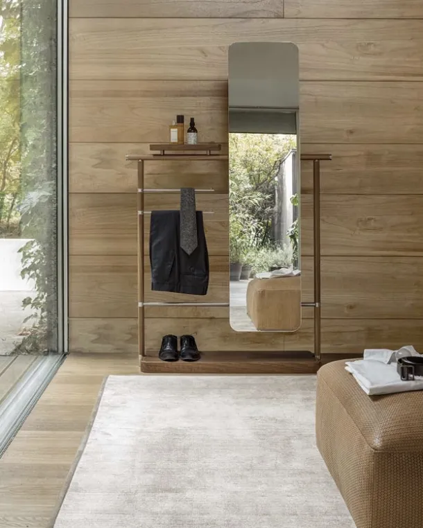 Ben coat hanger mirror by Alivar