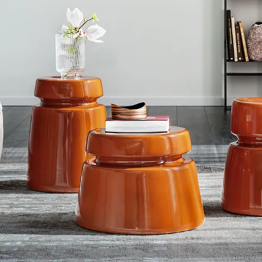 Bishop ceramic side table by Cattelan Italia