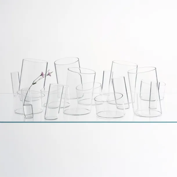 Bow vases by Glas Italia