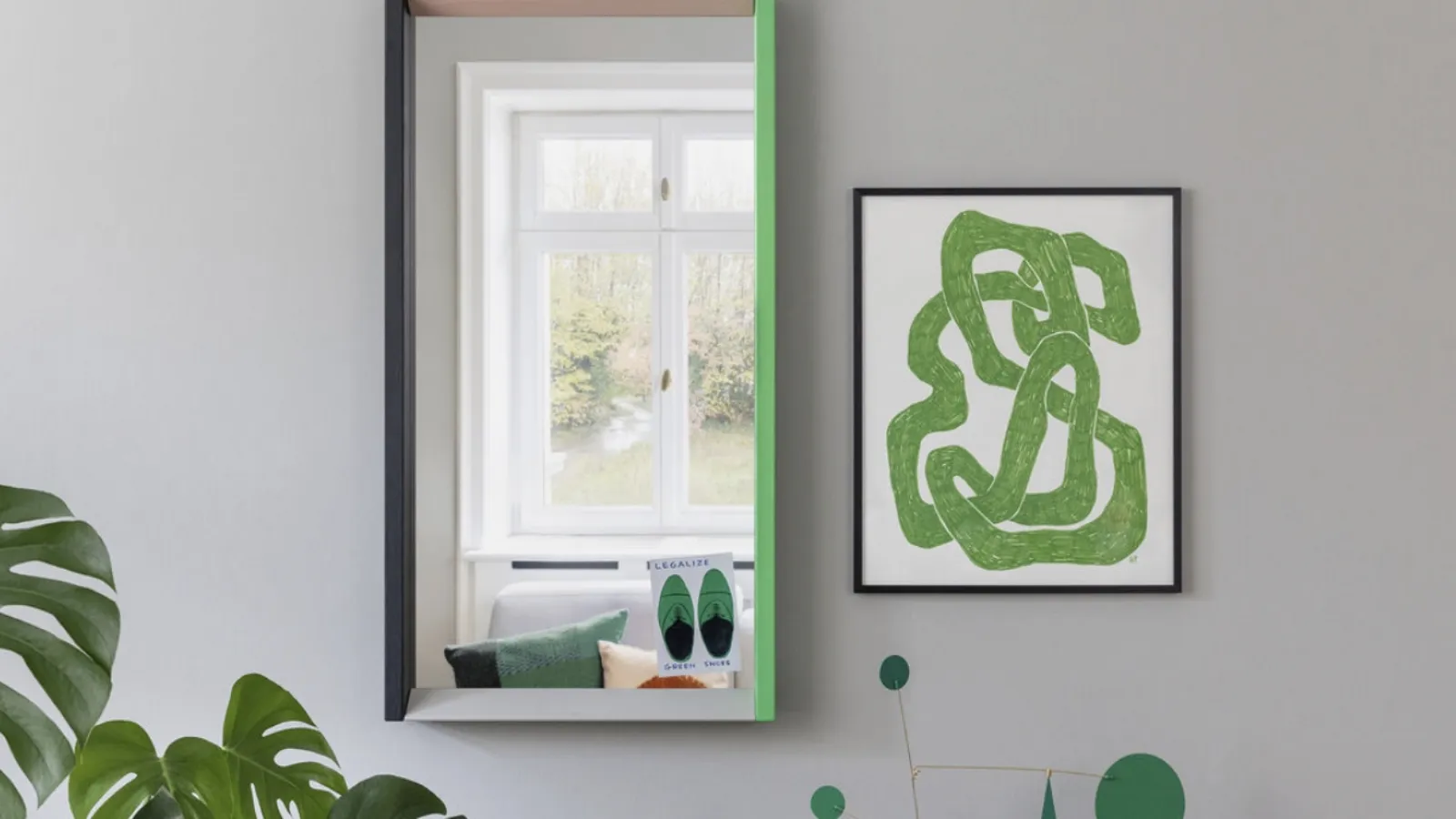 Colour Frame Mirror by Vitra