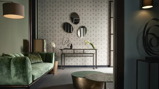 Low conical coffee table by Cantori