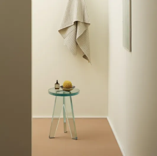 Crystal Stool coffee table by Glas Italia