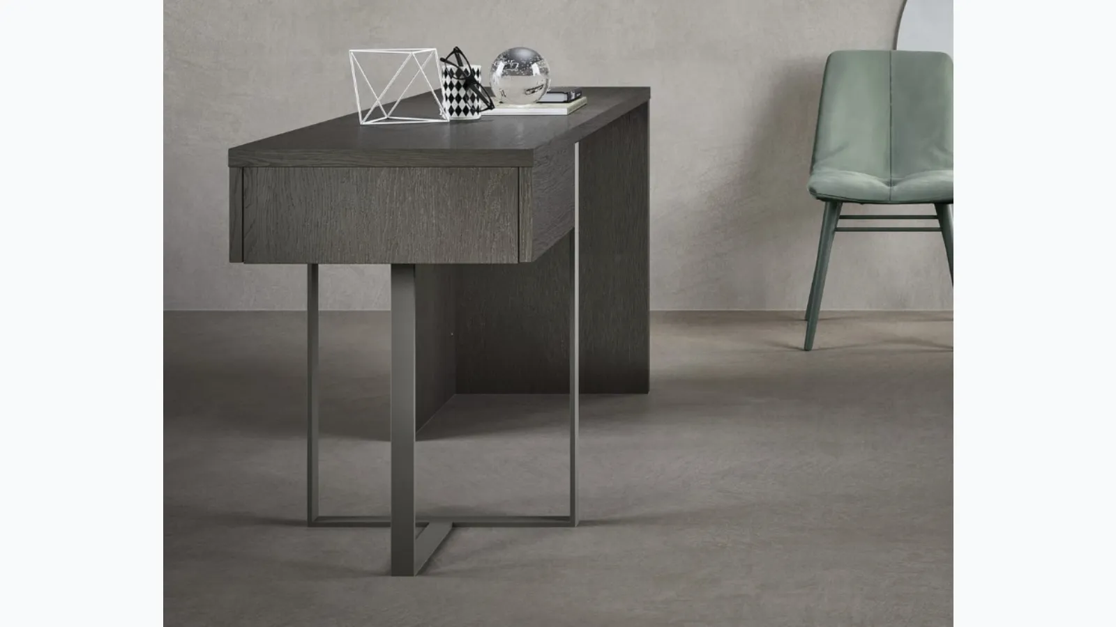 Writing desk Desk in wood by Novamobili
