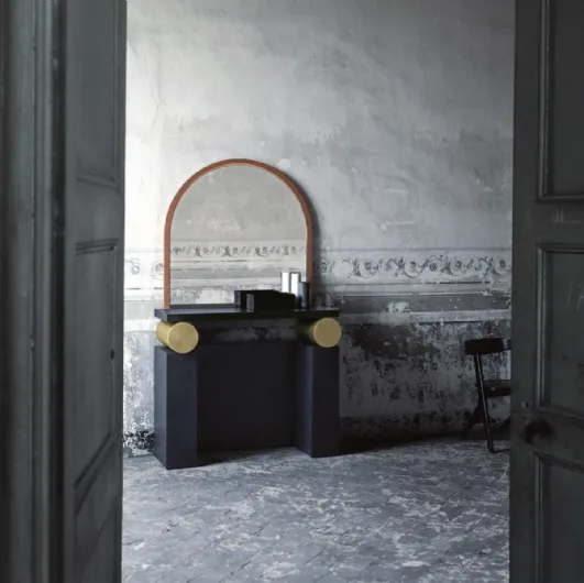 Etruscan floor mirror by Glas Italia