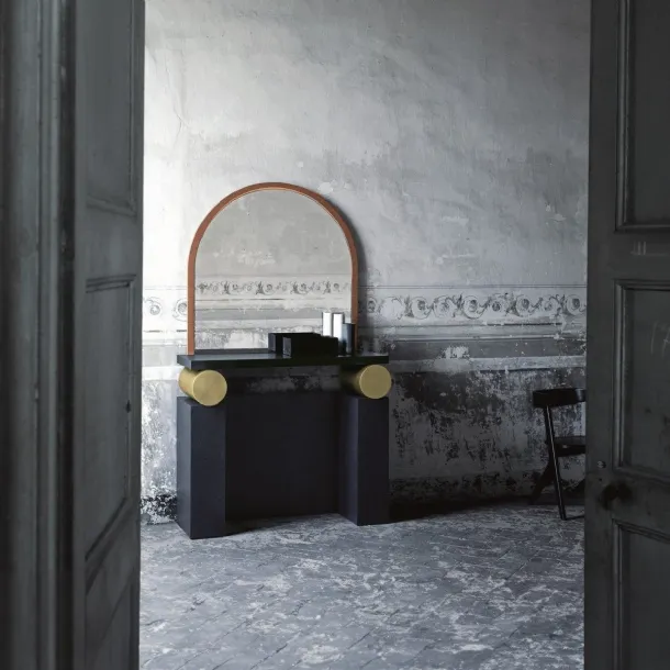 Etruscan floor mirror by Glas Italia