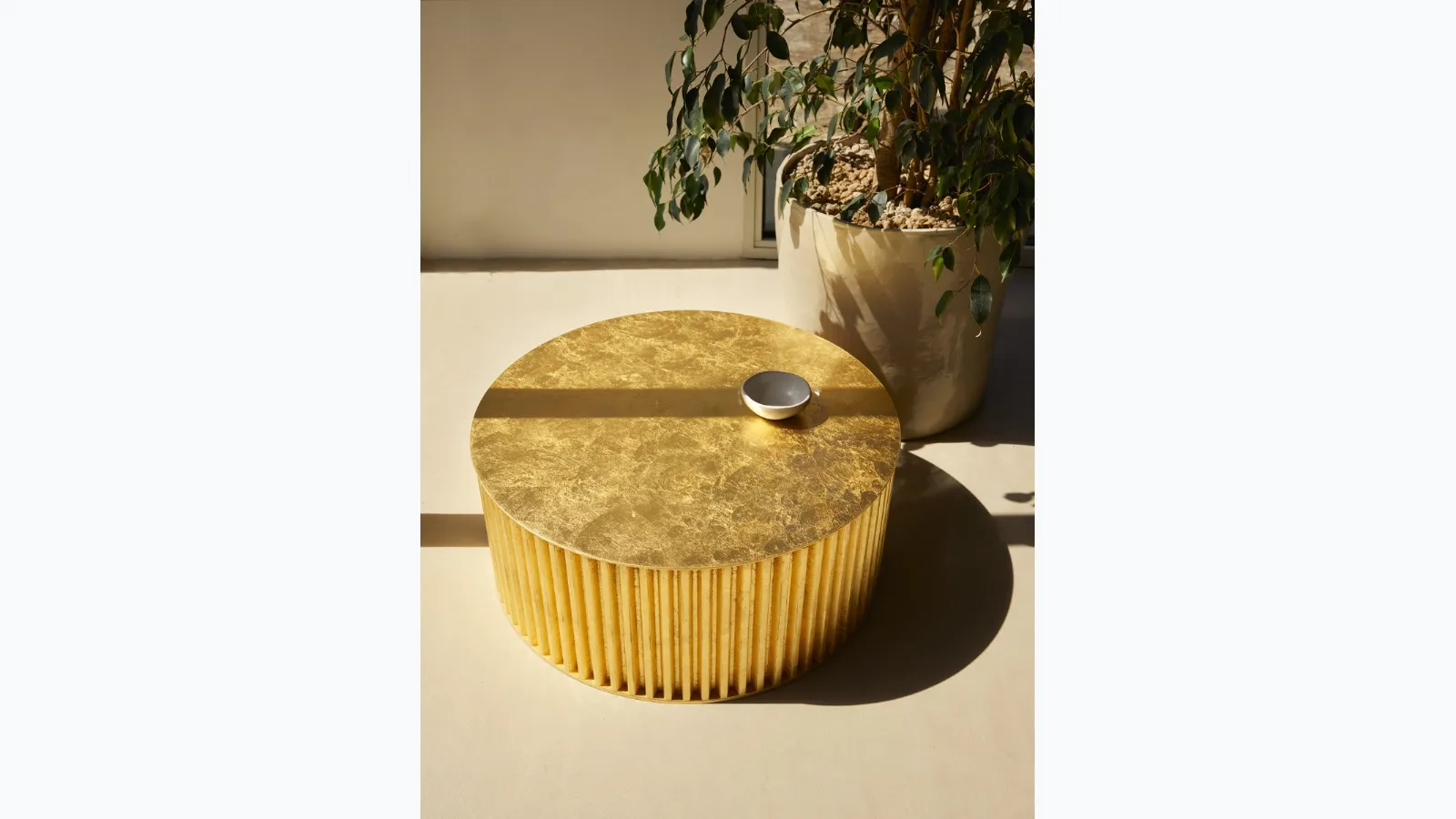 Herclino coffee tables in ecological concrete by Opinion Ciatti.