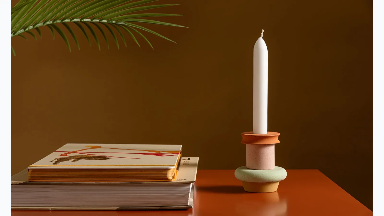 Hopy concrete candlestick by Magis