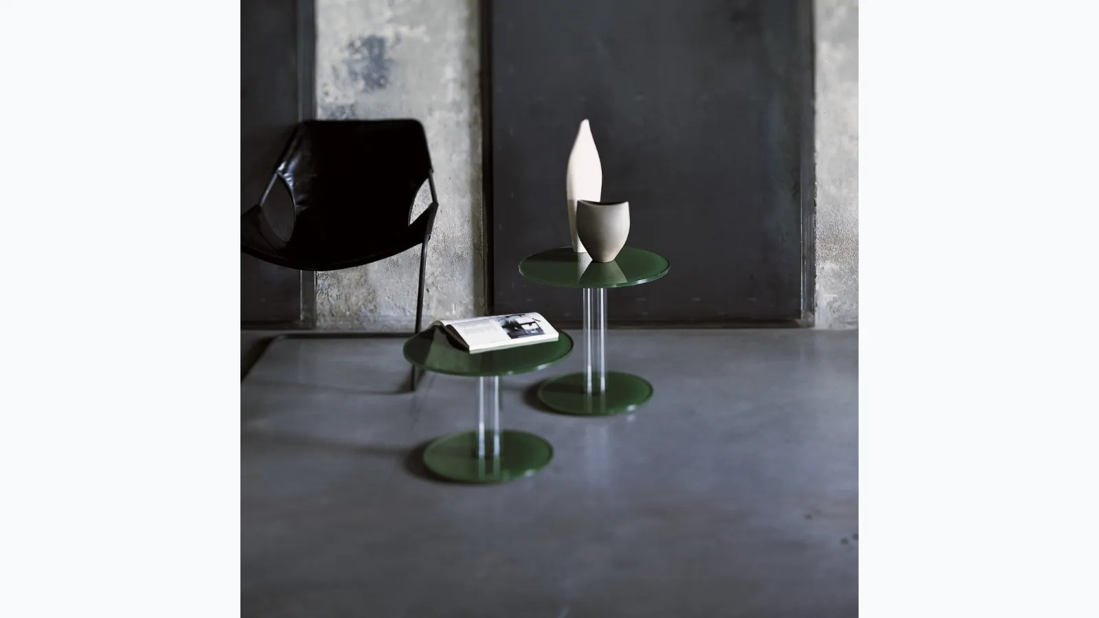 Hub Tables by Glas Italia