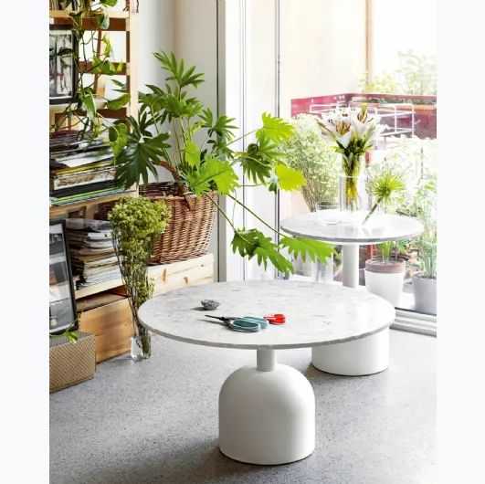 Round coffee table Illo by Miniforms