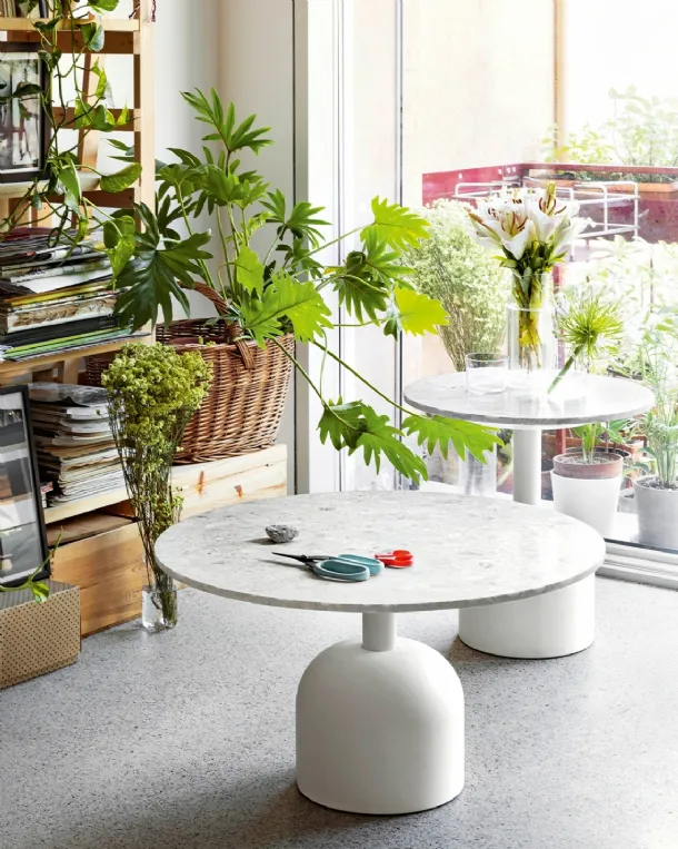Round coffee table Illo by Miniforms