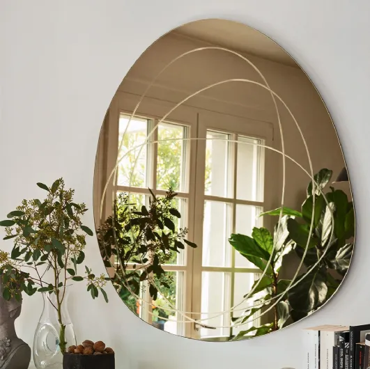 Engraved Mirror by Connubia