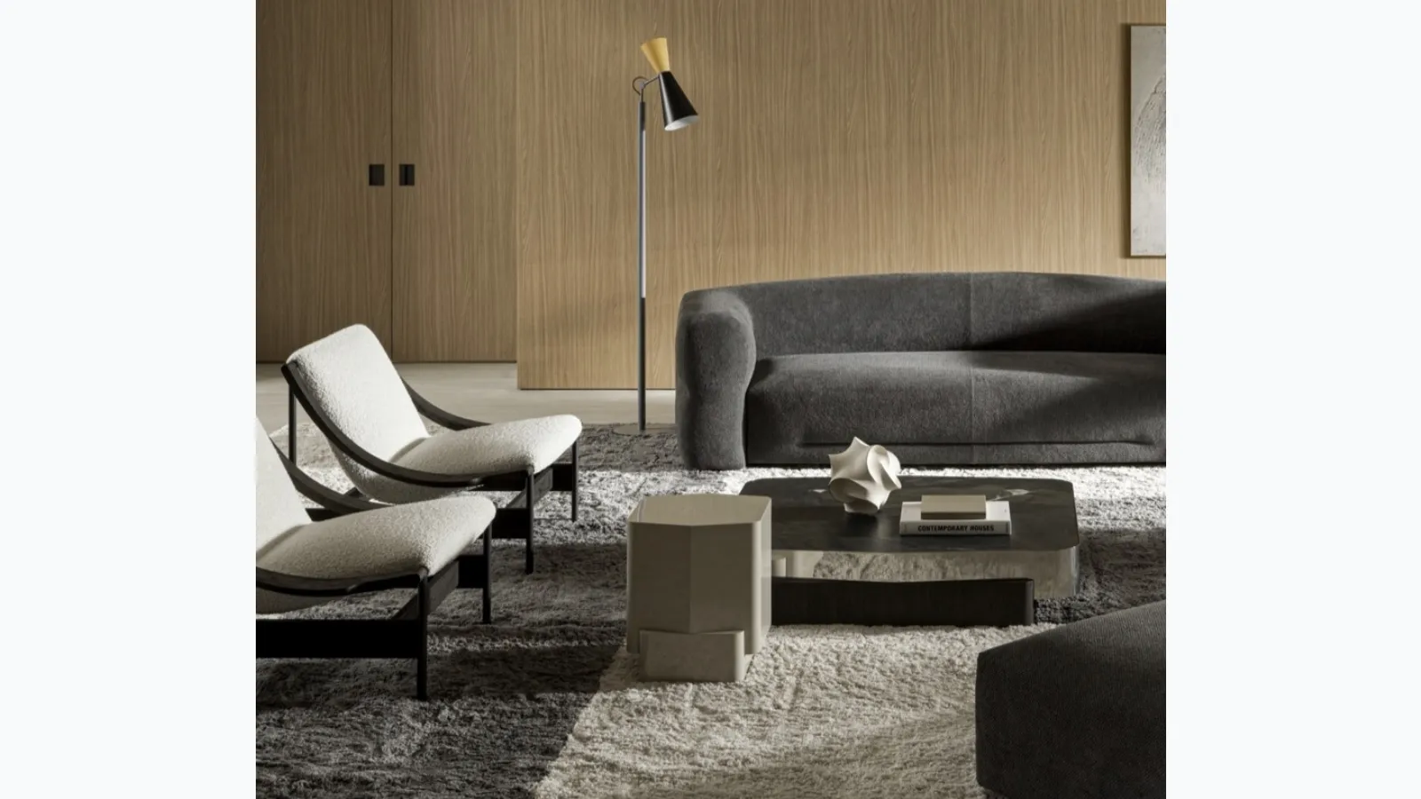 Lea coffee table by Molteni &
