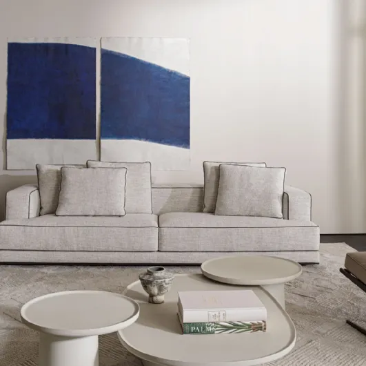 Coffee table in cement Louisa by Molteni & C