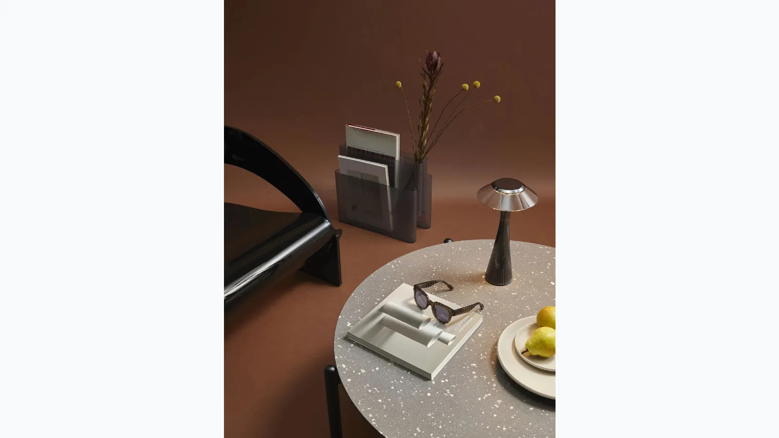 Kartell Magazine Rack Magazine Rack container.