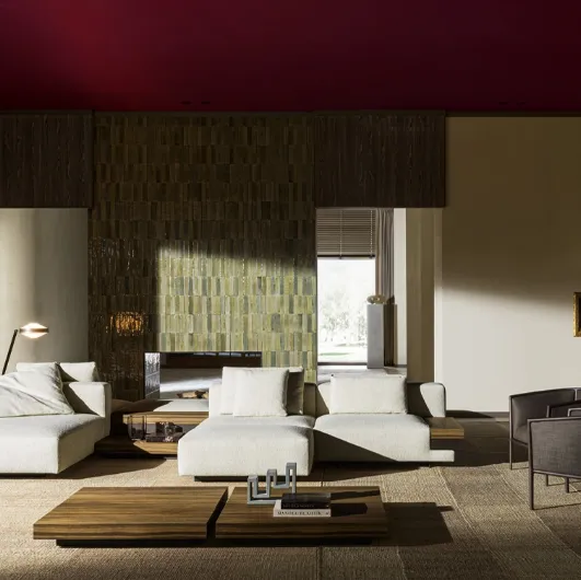 Wooden coffee table Marteen Coffee Table by Molteni & C