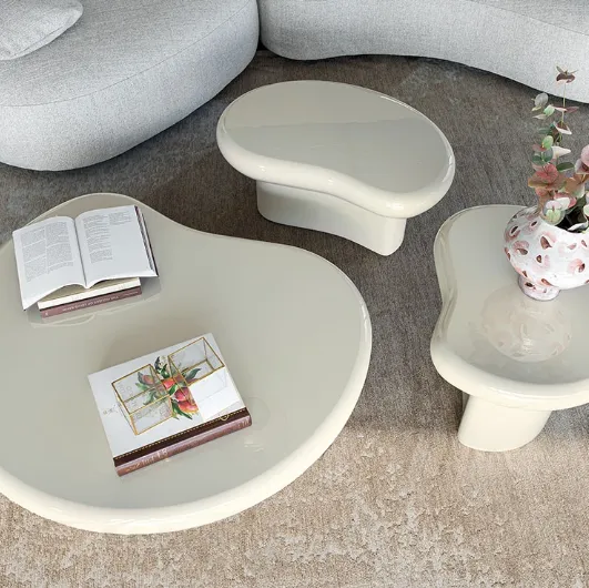 Matera ceramic coffee tables by Cattelan Italia