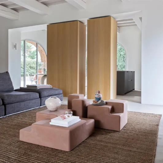 Matrix cement coffee tables by Mogg