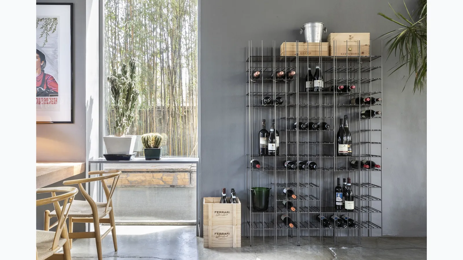 Metric Wine Bottle Holder by Mogg