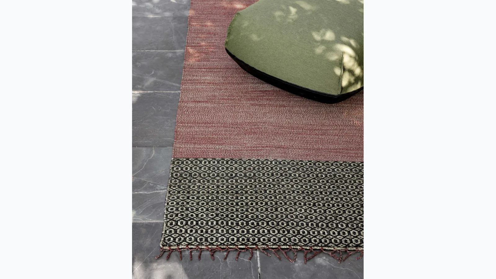 Outdoor carpet Mustache SA by Kristalia